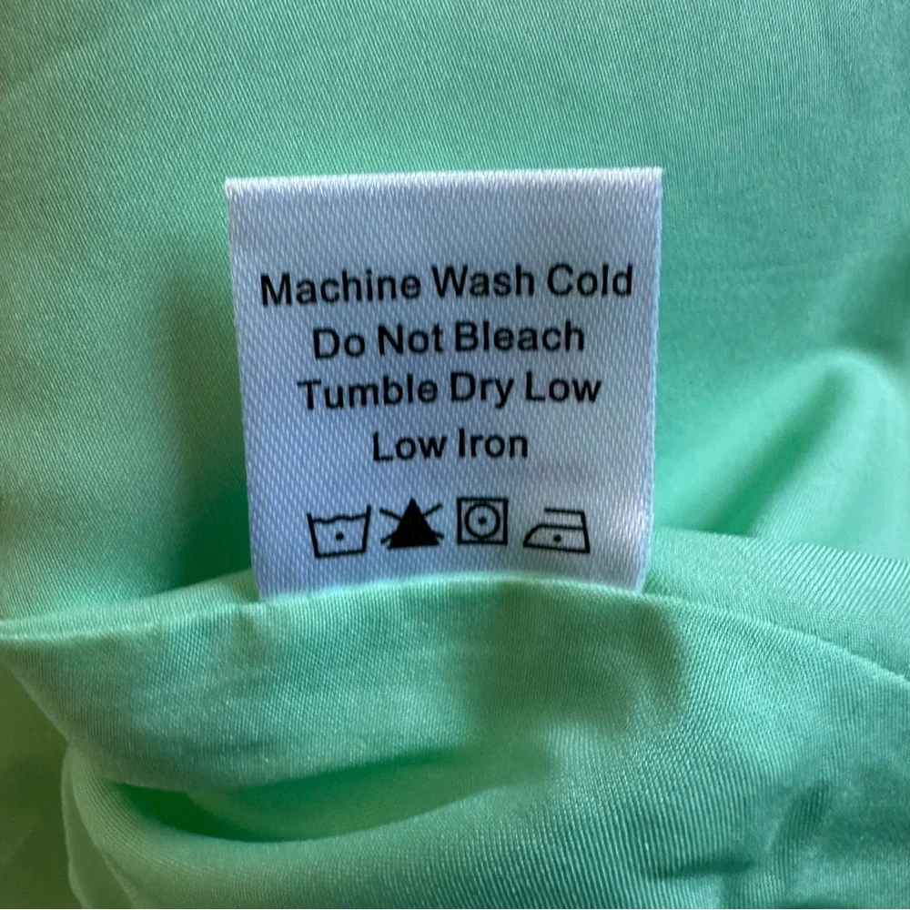 Tuckernuck Mint Chip Leather Mini Skirt - Picture 8 of 9
